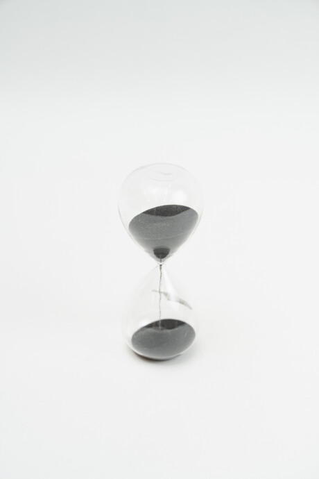 Reloj De Arena Negro