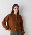 Preventa Cardigan Terro Winter Camel