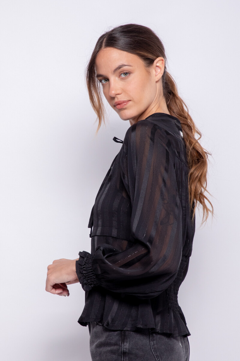 BLUSA FALK Negro