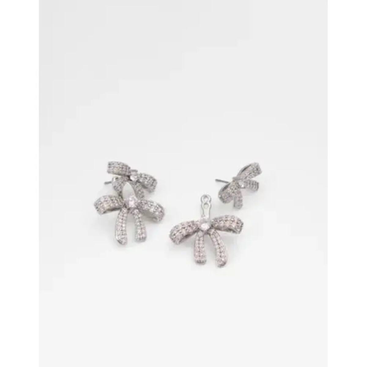 BOWS SILVER/CLEAR MULTI - SILVER/CLEAR MULTI 