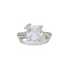 Anillo Halo-Plata 925-Piedra Zirconia-AN3528 conpiedra