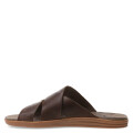 Sandalias de Hombre Freeway Canastra Casual Marrón Habana (Cuero Graso)