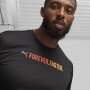 Run Favorite SS Graphic Tee M - Hombre Black