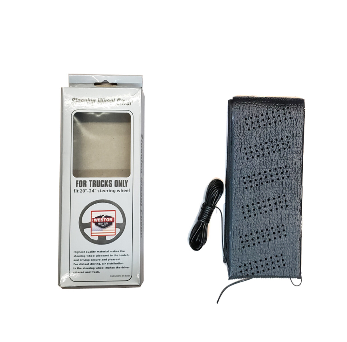 CUBRE VOLANTE - CON CORDON PARA VOLANTE CAMION DE 20-24 PULGADAS WESTON 