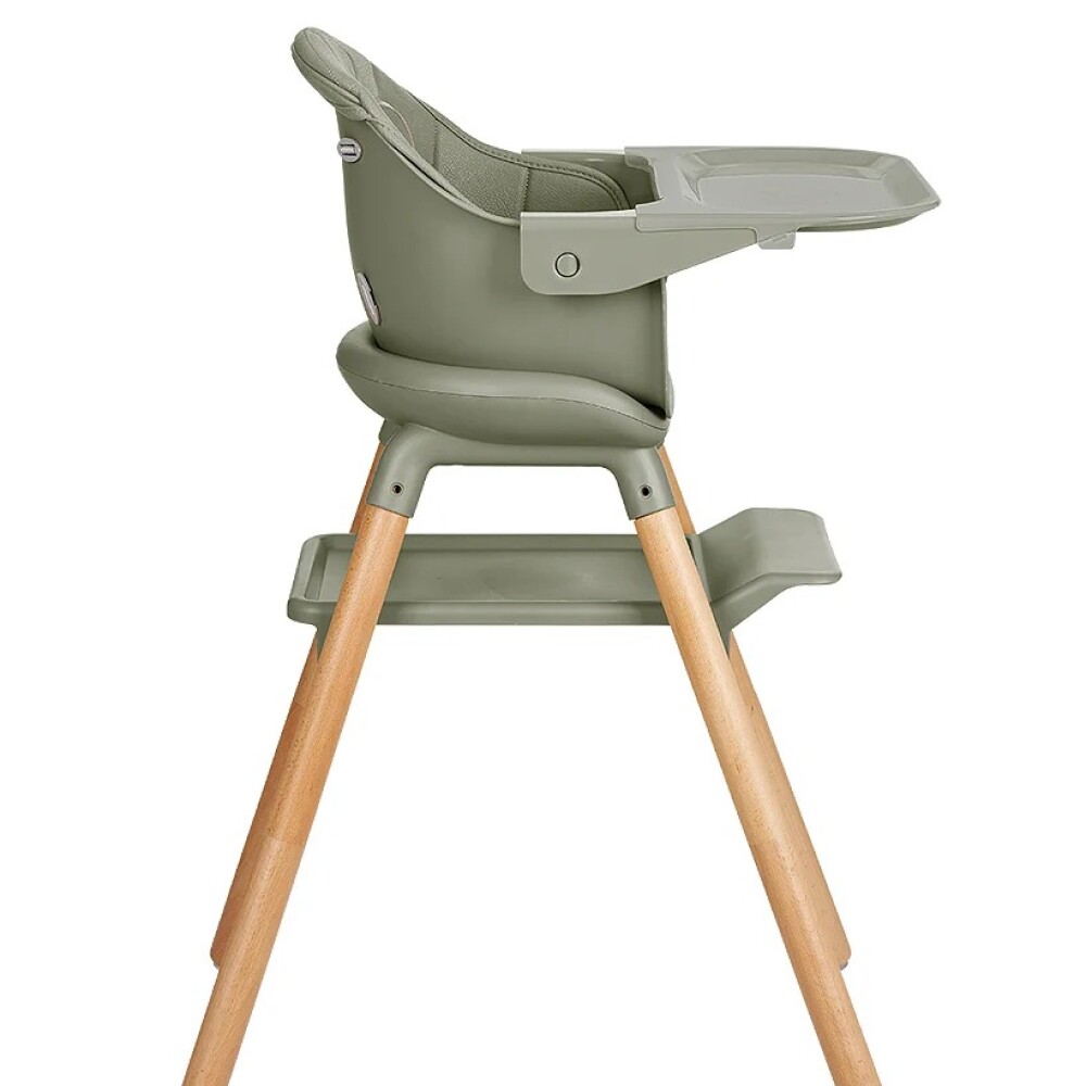 Silla de comer WOODY 6 en 1 KIKKABOO green army Silla de comer WOODY 6 en 1 KIKKABOO green army