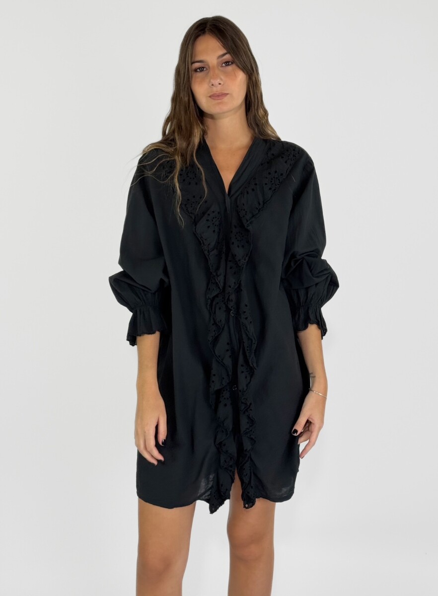 CAMISOLA CARIBE - NEGRO 