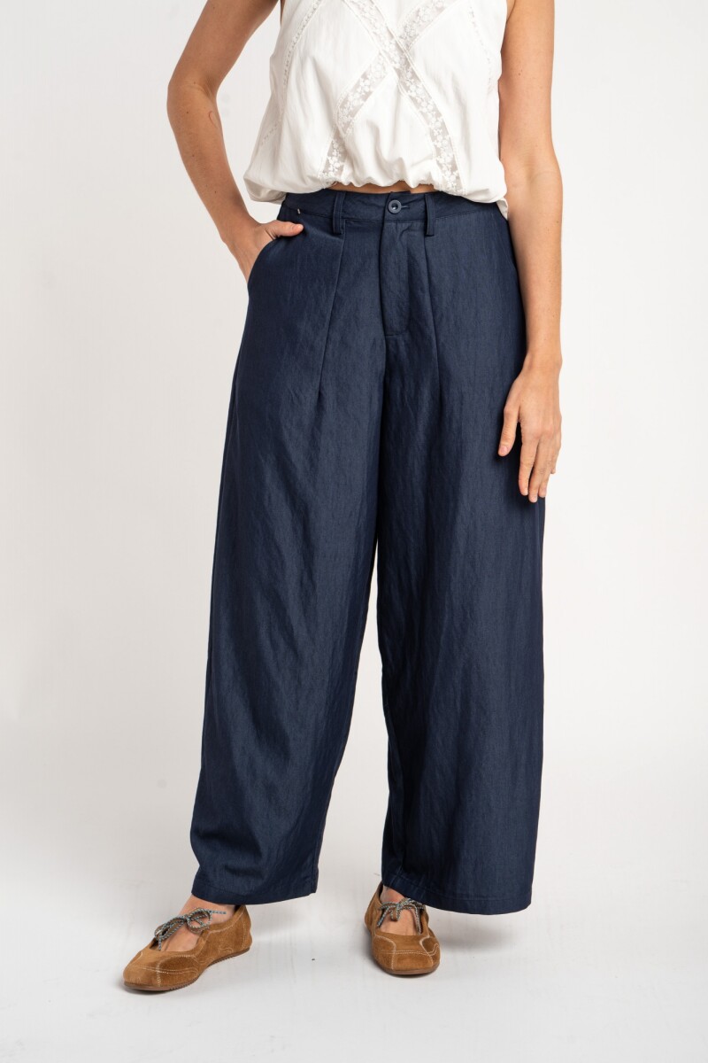 Pantalon Wide Leg - Jean 
