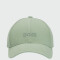 BOSS Gorra de Algodón Twill con Logo Bordado Verde