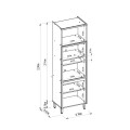 MUEBLE PARA 2 MICROONDAS MODELO ALLURE Mueble Para 2 Microondas Modelo Allure