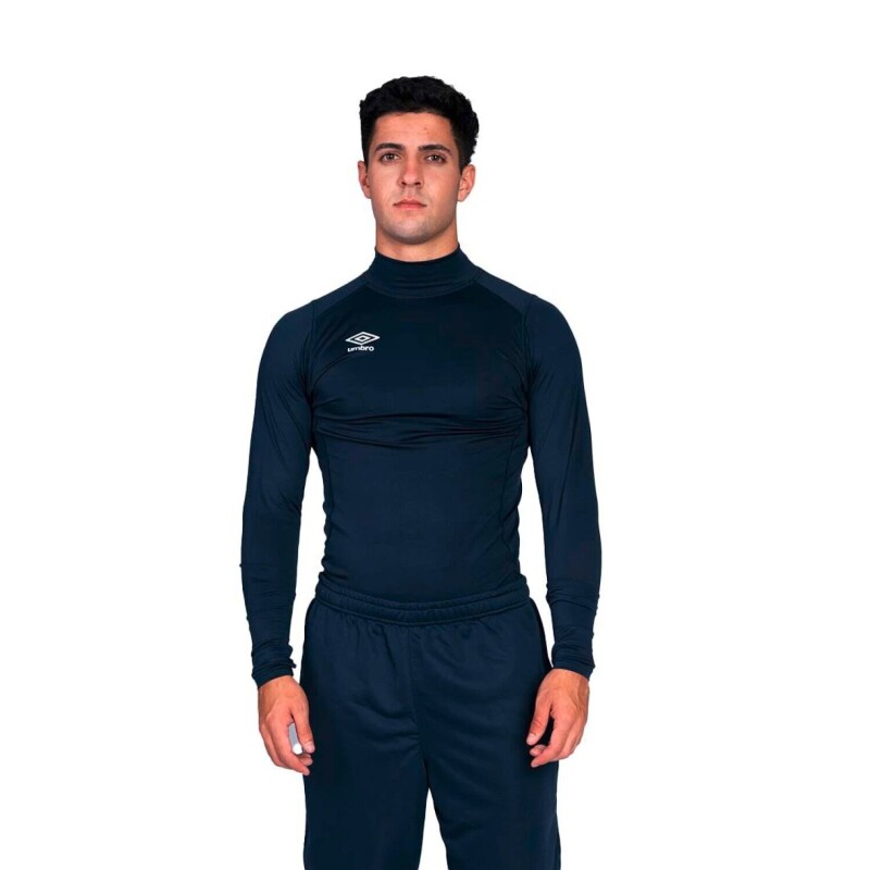 Remera M-T Termica de Hombre Azul