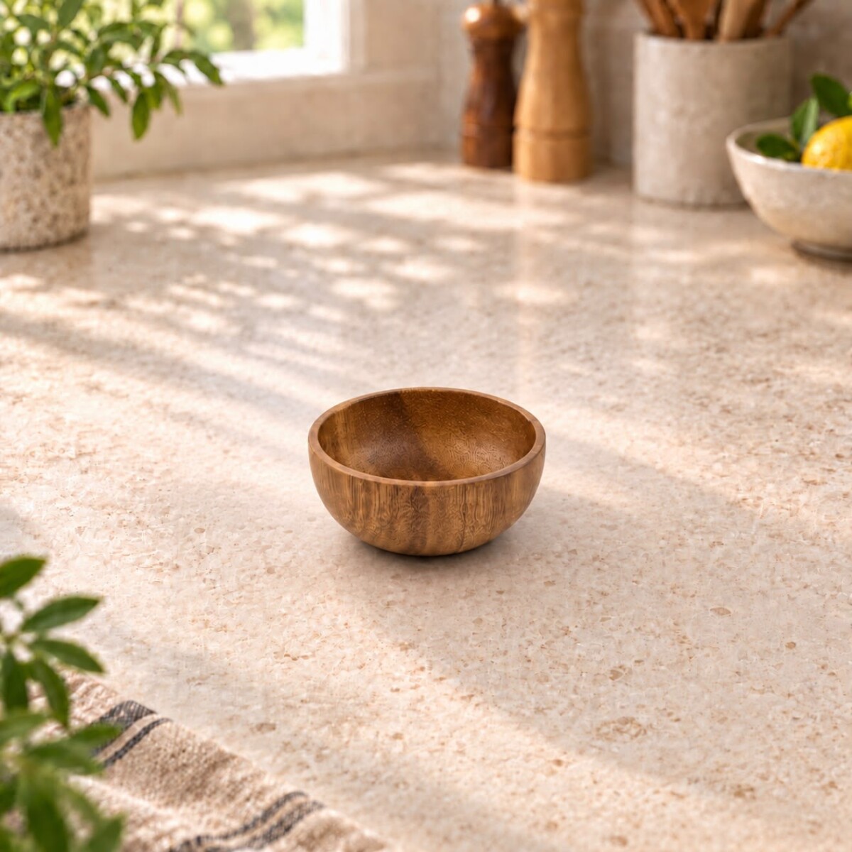 Bowl de Madera de Acacia - Ø 8 cm x 3.5 cm 