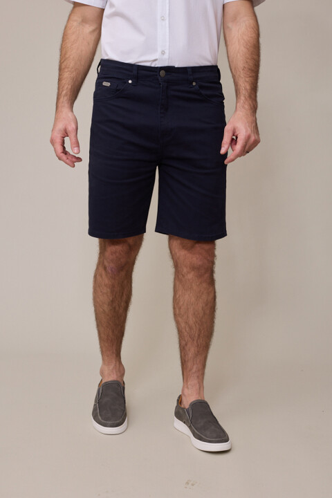 BERMUDA JEAN SAFORA POLANCO Azul Oscuro