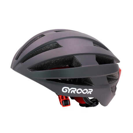 Casco Gyroor para Monopatín con Luz Negro Talle M Casco Gyroor para Monopatín con Luz Negro Talle M