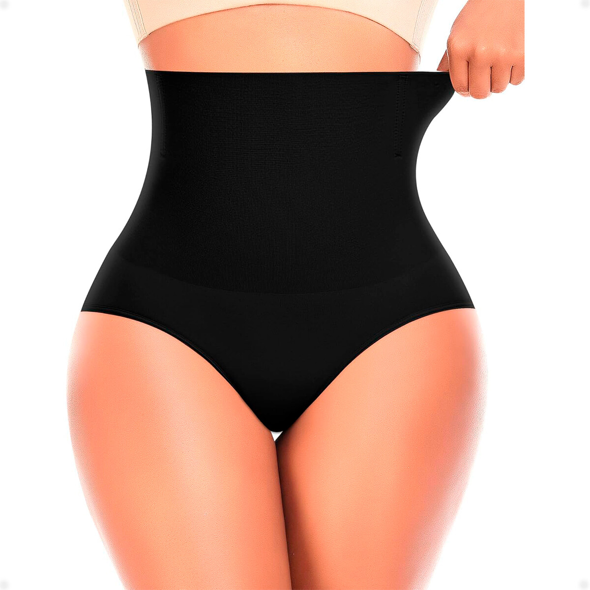 Faja Bikini Reductora Con Broche - Negro 