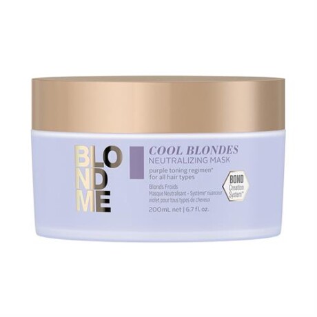 Schwarzkopf BlondMe Cool Blondes Máscara Rubios fríos 200 ml Schwarzkopf BlondMe Cool Blondes Máscara Rubios fríos 200 ml