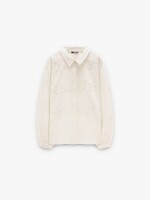 Camisa Con Bordados 100% Algodón crudo