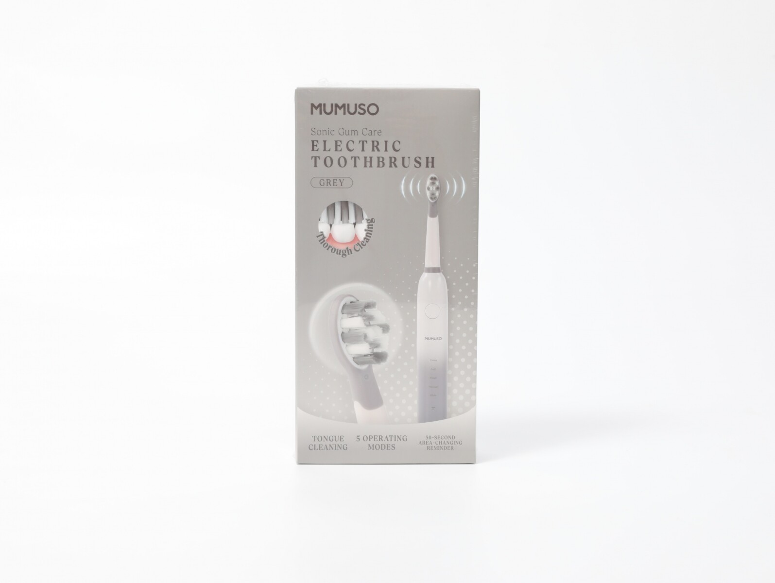 CEPILLO DE DIENTES ELÉCTRICO SONIC GUM CARE (GRIS) 