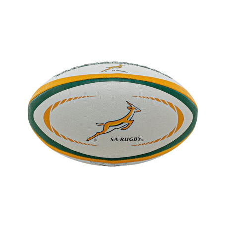 PELOTA RUGBY SA RUGBY White/Yellow/Green