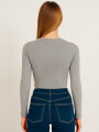 Tops Consilina Gris Melange Medio