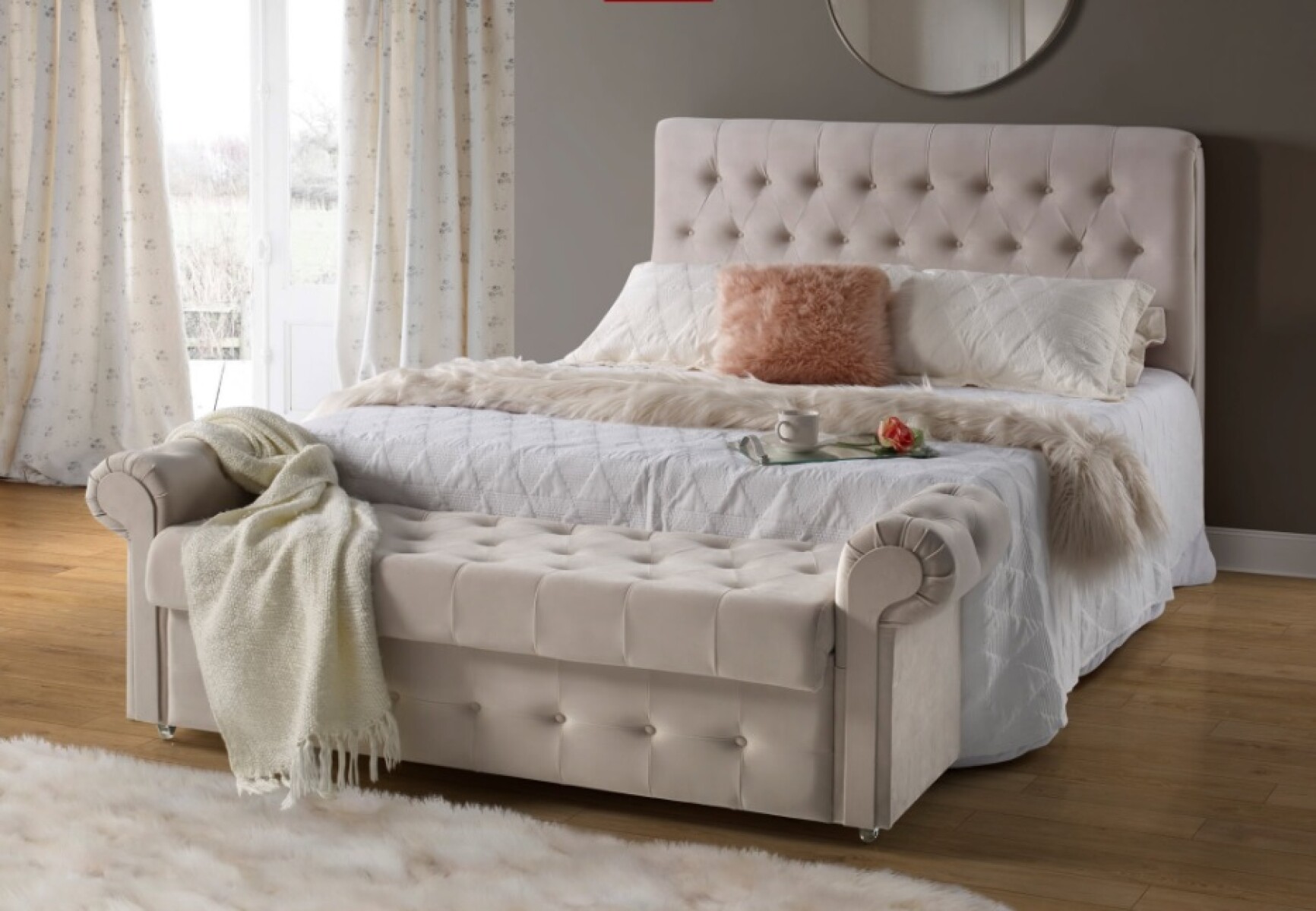 Pie de Cama (Baúl) Verona 1.38m 