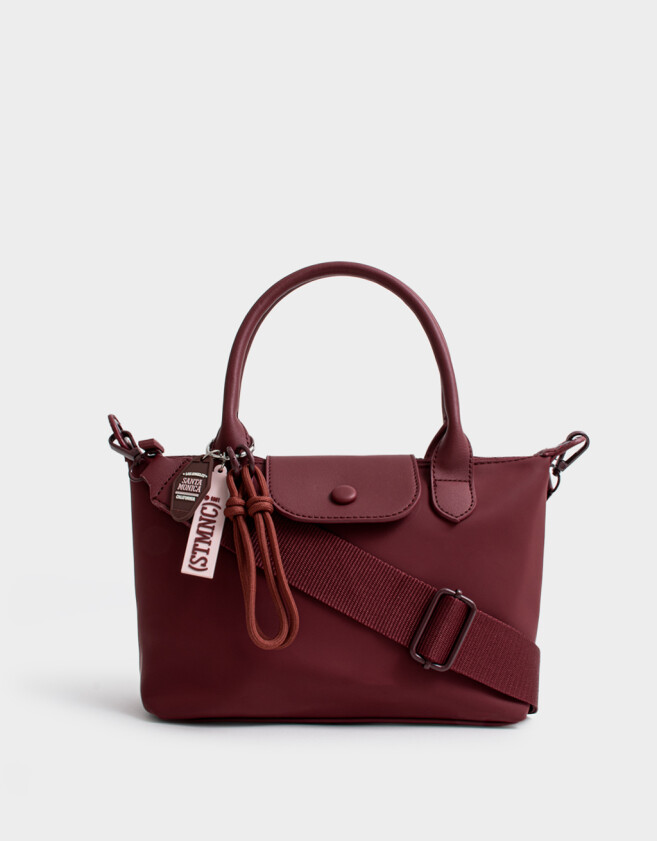 City Cartera City Rubber - Rojo Burdeaux