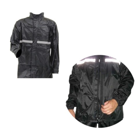 OUTLET Chaqueta impermeable para lluvia - reflectivo c/ estu Unica