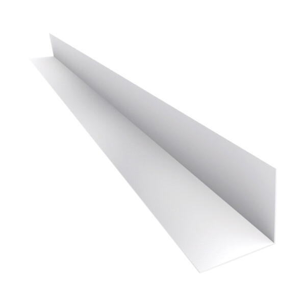 ÁNGULO PERIMETRAL "V" 3 METROS LINEALES / COLOR BLANCO ángulo Perimetral "v" 3 Metros Lineales / Color Blanco