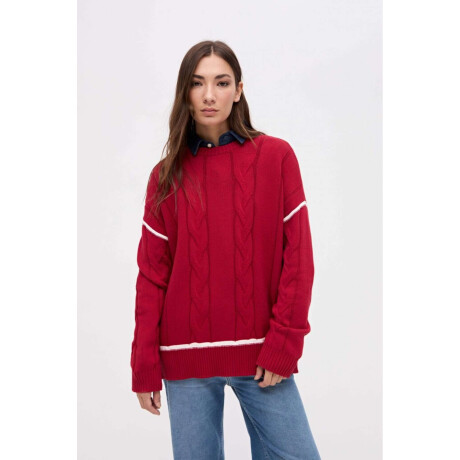 Buzo punto Rali Tomate