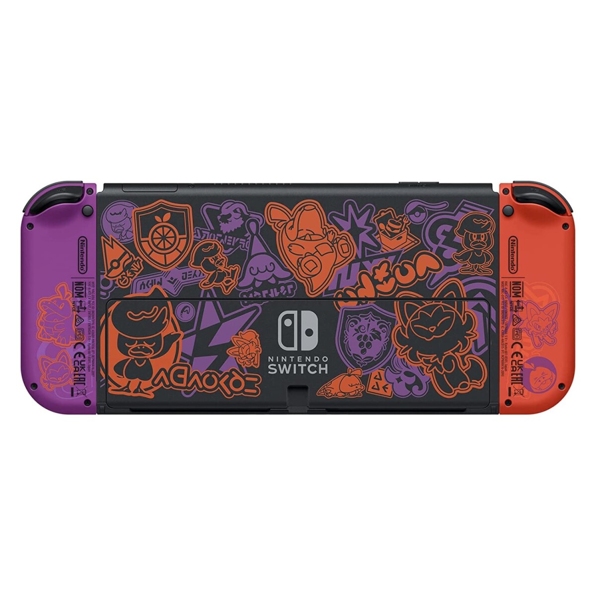 Nintendo Switch OLED Edición Especial Pokemon 64GB Scarlaet y violeta