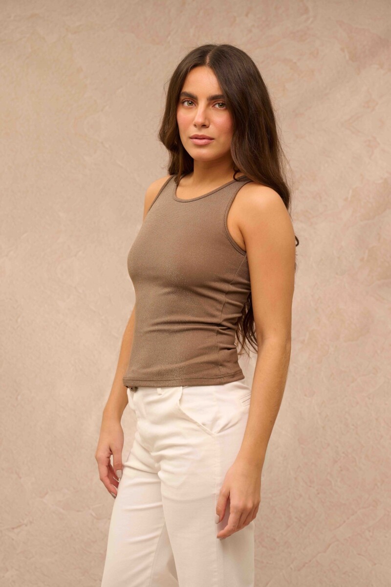 TOP EUGENIA MARRON TOP EUGENIA MARRON