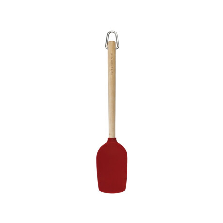 Cuchara Espatula de Silicona Roja con Gancho 30 cm Cuchara Espatula de Silicona Roja con Gancho 30 cm