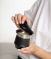 Mate Acero Flap Negro