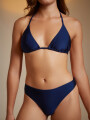 Top+bikini Twist Azul Marino
