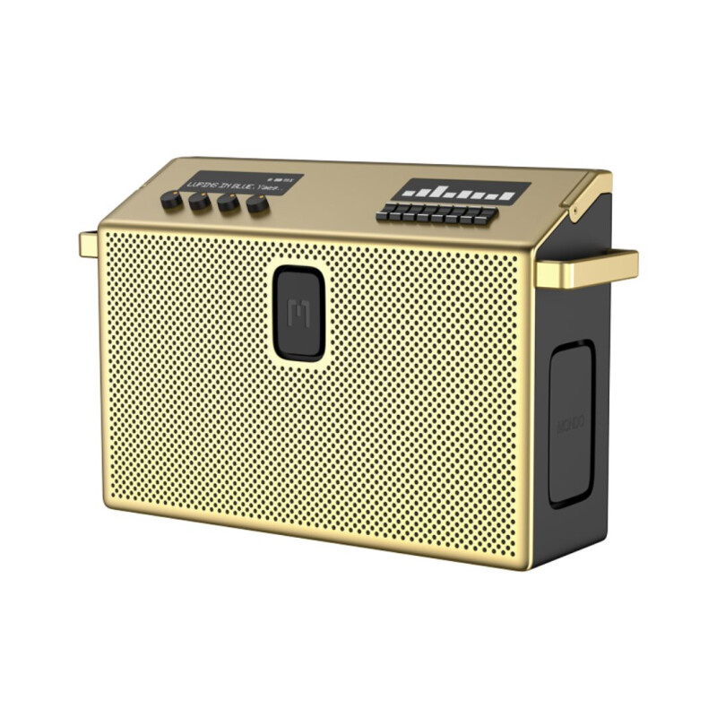 Mondo Speaker Large - Brass Mondo Brass