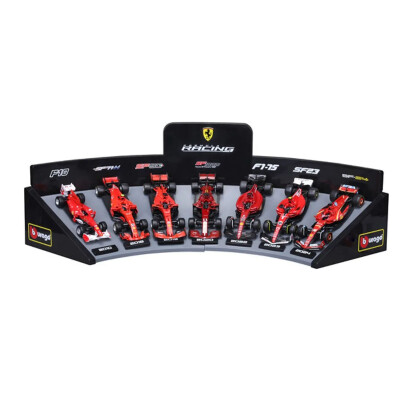 Auto F1 Racing Ferrari 7 Autos con base incluida Bburago Auto F1 Racing Ferrari 7 Autos con base incluida Bburago