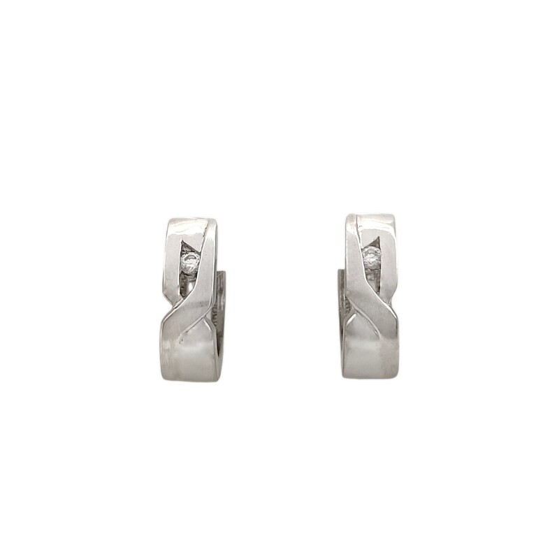 Caravanas Aros con Zirconia-Plata 925-Piedra Zirconia-CA3047 Conpiedra