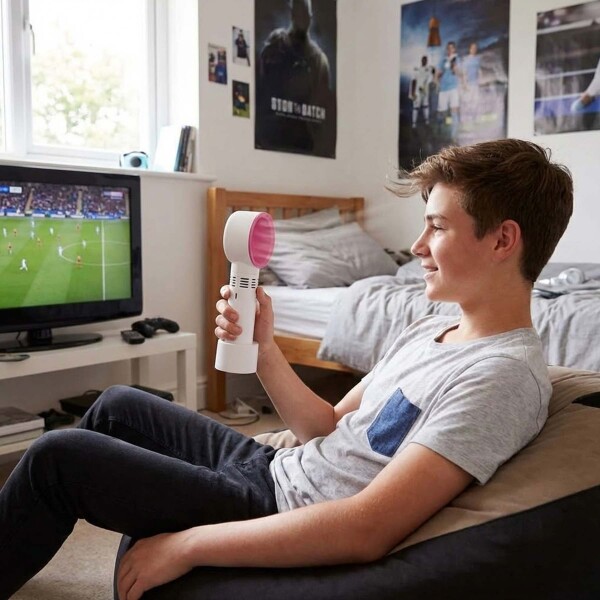 Ventilador Portatil Sin Aspas Recargable 3 Velocidades Usb Color Blanco