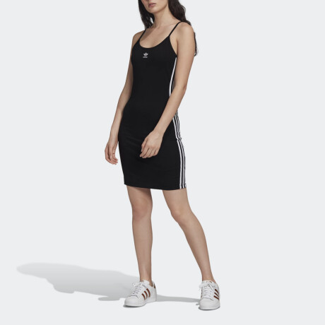 VESTIDO adidas TANK DRESS Black White Zooko