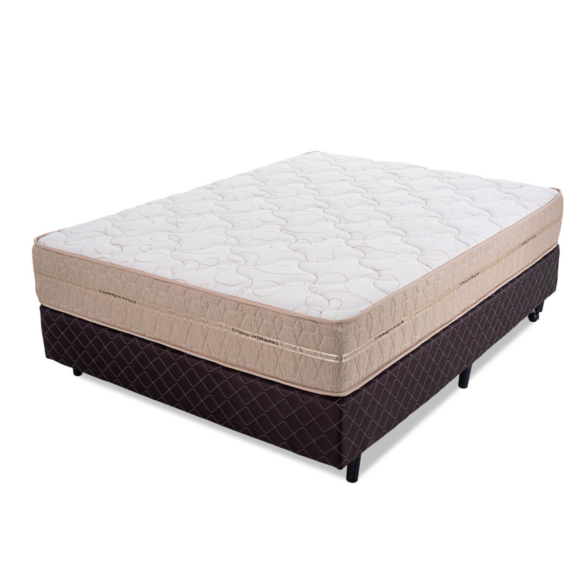 Conjunto Sommier + Colchón Maxx firme Joy 2 Plazas 138x188x26 