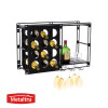 Bodega d/Pared 12 Botellas Negra 13355.2.2 Bodega d/Pared 12 Botellas Negra 13355.2.2