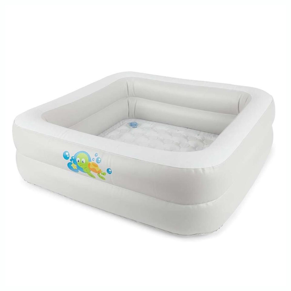 Bañera Inflable Cuadrada Para Bebé BESTWAY JTBW51116 Compacta Y Cómoda 