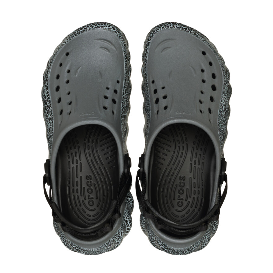 Echo Crackle Clog - Unisex Slate Grey