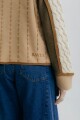 CHAQUETA MENA Latte