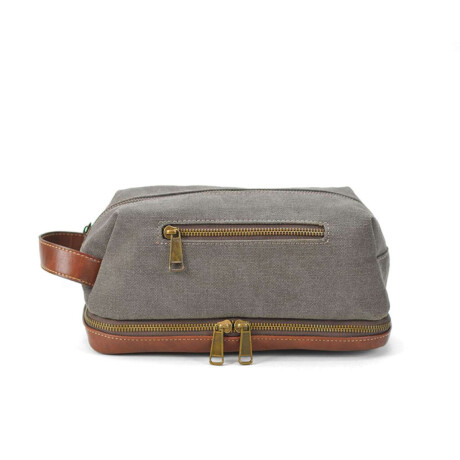 Neceser Nero Canvas Gris