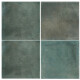 Cerámica Verde Brillo Rustico 15X15Cm Pared Piscinas GAMAS DE VERDE