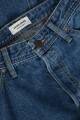 Jeans Relaxed Fit "chris" Denim Rigido Blue Denim