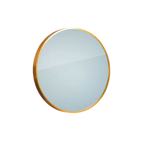 Espejo redondo de pared Lumax Diámetro 80cm Dorado