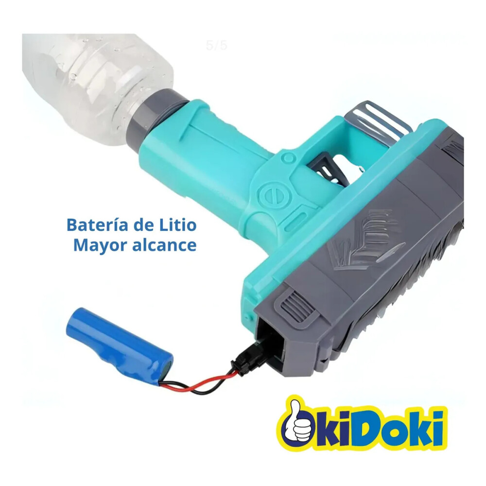 Pistola De Agua Eléctrica Azul