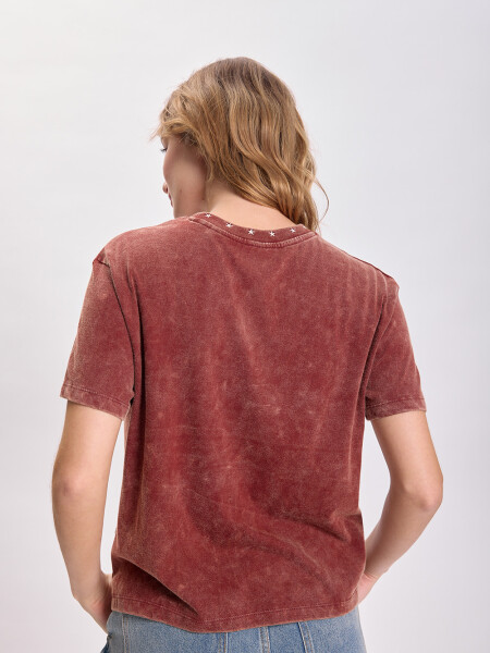Remera estampa Terracota
