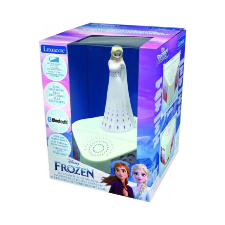 Parlante con Figura 3D Luminosa y Bluetooth Lexibook Frozen